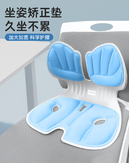 护腰靠垫坐垫椅子护腰坐垫坐姿椅矫正坐姿高颜值坐姿矫正垫