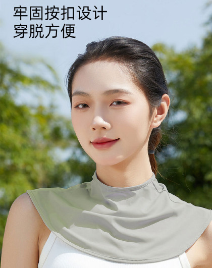 2个装夏季护颈脖套小围脖女空调房颈部脖子月子脖套睡觉用脖套
