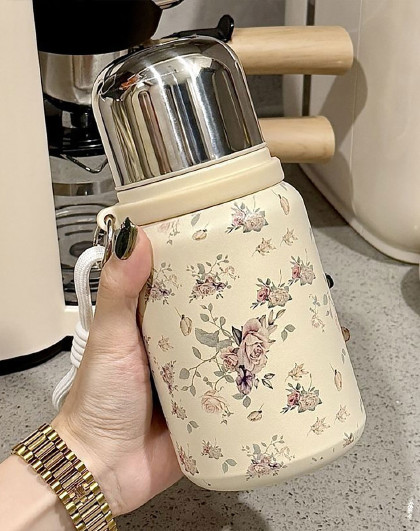 316食品级不锈钢复古高颜值随行杯便携高颜值复古水杯