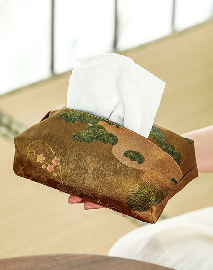 新中式纸巾盒家用古风抽纸盒客厅餐厅茶几卧室装饰复古餐巾收纳盒