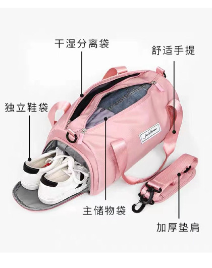 旅行包短途包包手提袋待产包收纳袋子轻便行李大容量女帆布健身包